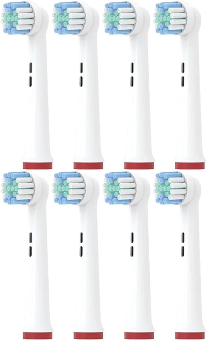 Oral Electric Toothbrush Head P2/4000/3757/d12/3766 Compatible For OLB Replacement Head Universal(17X-8Pcs)