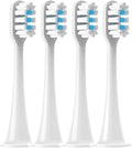 Hot Replacement Brush HeadsCompatible for Xiaomi Mijia T300/T500/T700 for Electric Toothbrushes with Caps Sealed Package Soft(4White)