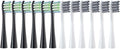 Replacement Brush Heads Soft Bristle Clean Nozzles Compatible for X/X PRO/ Z1/ F1/ One/Air 2 /SE Sonic Electric Toothbrush(6Black6Gray)