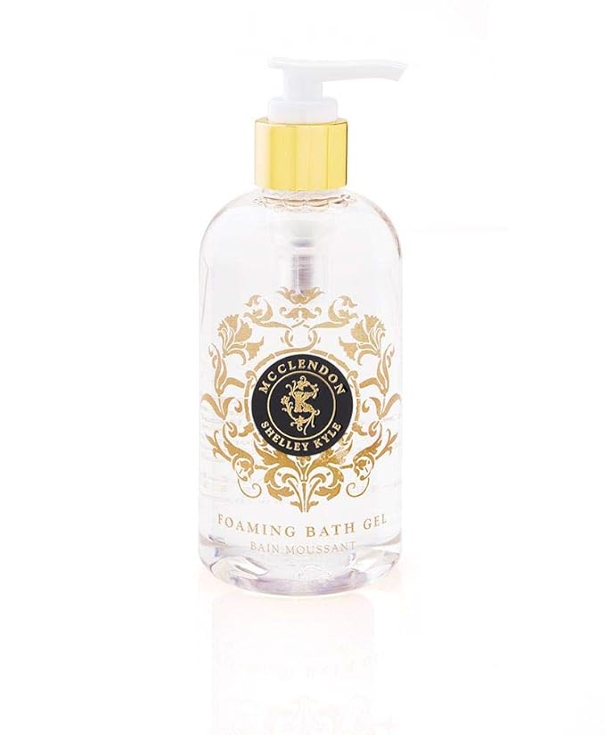 Shelley Kyle McClendon Luxurious Foaming Bath Gel Energizing Aromatic and Long-Lasting Fragrances Helps Keep Skin Hydrated and Healthy-Looking 250 ml