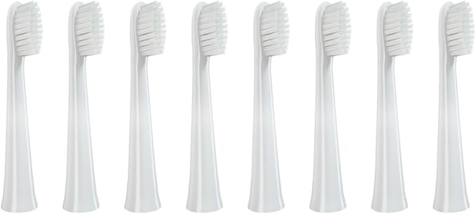 Replacement Toothbrush HeadCompatible for Panasonic Doltz DM71/DM81/DM711/DM712/DM61/DML1/DM31/PDM7B/MDB3A/WEW0972 Electric(8pcs Adult)