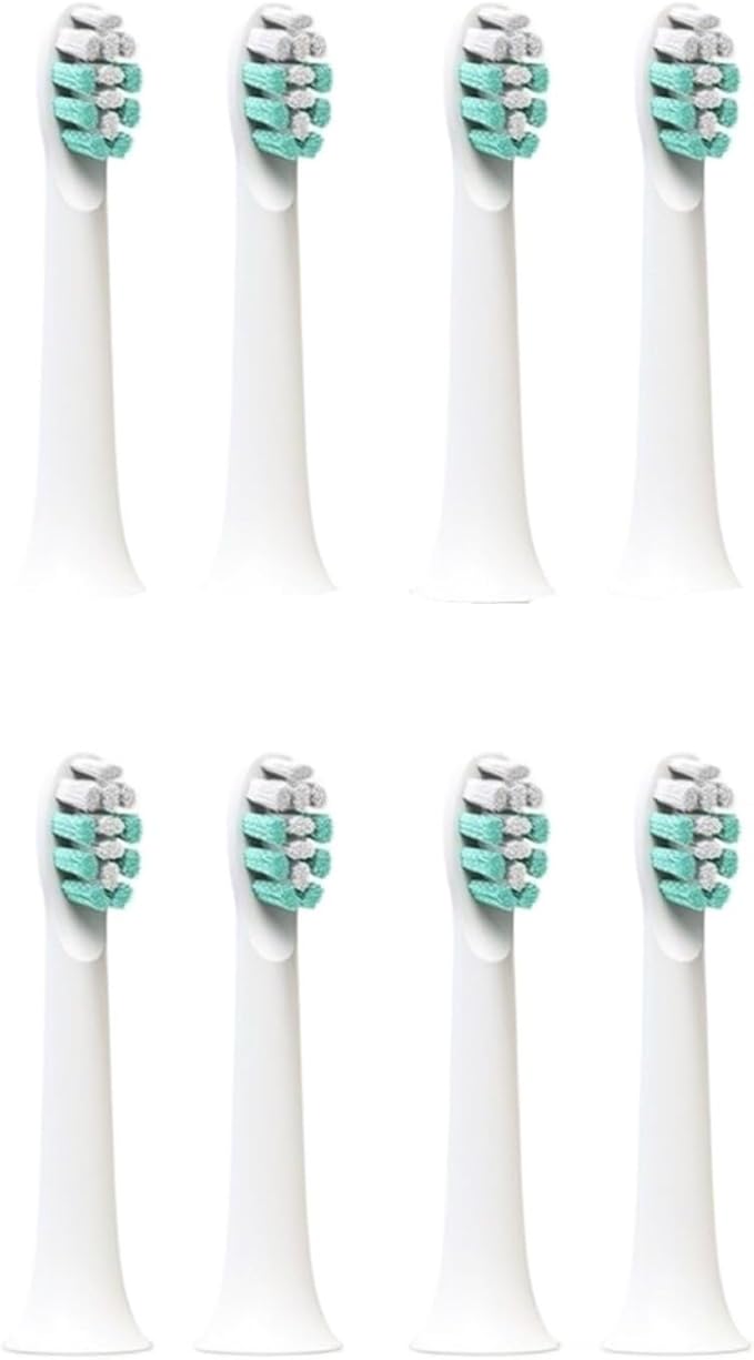 8-16pcs Replacement Toothbrush HeadCompatible for SG-2308/XF77/XF55/SG-2309 Accessories Soft Bristles Nozzles(8pcs)