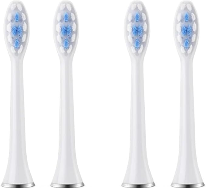 Compatible for S7 Brush Heads Super Sonic Electric Toothbrush Accessories Replacement(8 Black Brush Head)