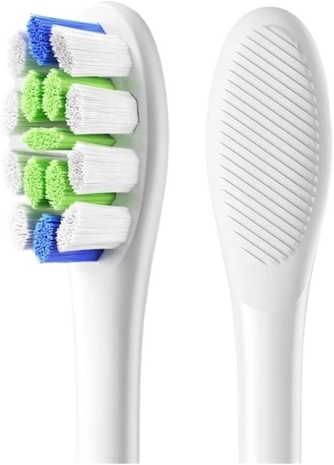 6 Pcs Replacement Brush HeadsCompatible for OcleanFlow/X PRO Elite/X /F1/Z1/One/ Air2 Sonic Electric Toothbrush