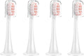 4pcs Replacement Brush Heads ForCompatible for Xiaomi Mijia T300 T301 T500 Sonic Electric Toothbrush Head Soft Bristle Nozzles(3)