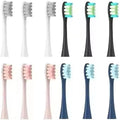 8/12Pcs Soft Vacuum Bristle Toothbrush Heads for Electric Sonic Replacement Brushes(4 Colors)