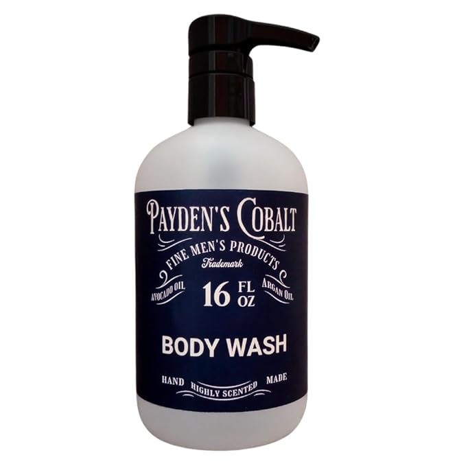 Payden's Cobalt Santa's Pipe For Men Scented Body Wash 16 Oz