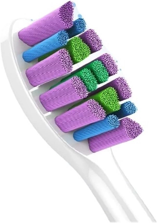 NB-1 Replacement Toothbrush Heads Soft Sristle Brush Head for Sonic Teethbrush(Black Soft 8)