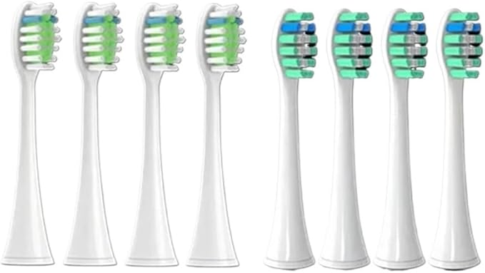 Compatible for Philips Sonicare Toothbrush Brush Head Replacement Heads HX3/HX6/HX9 Series HX3210/3211/6150/6500/6510/6530/9342/6730(4P1 4P2)