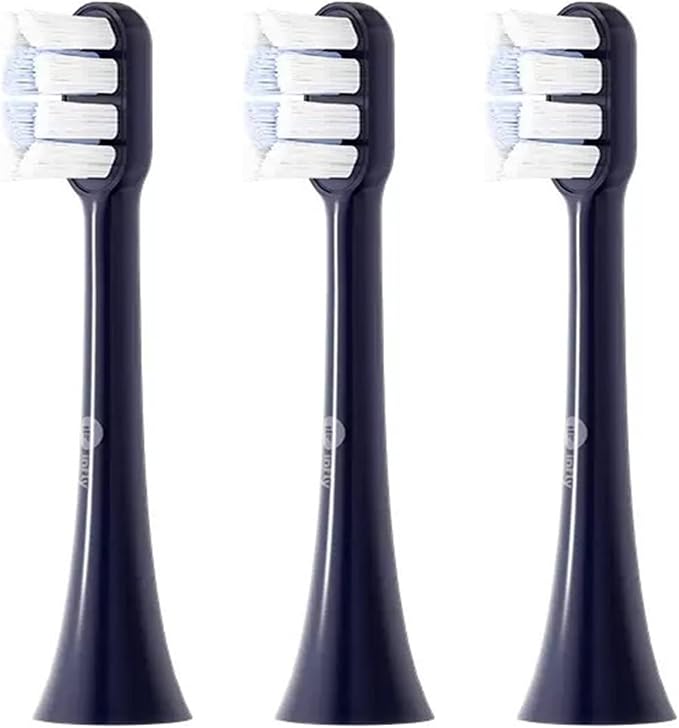 Replacement Toothbrush Heads Compatible for Revyline RL070 Electric Accessories Nozzles Bristles(8PCS White)