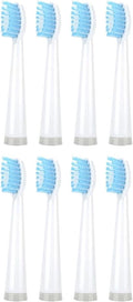 Replacement Toothbrush Heads Compatible for Rtauys M5 Electric Soft Brush Bristles Nozzle for Rays4-16Pcs(8PCS White)