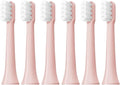 6-Pack Replacement Brush Heads Compatible with T100 &amp MES603 Electric Toothbrushes – Soft Bristles for Deep Cleaning(T100-PK-6Pcs)