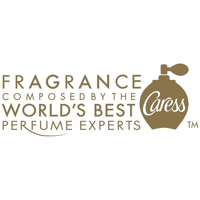 Caress Hydrating Body Wash with Pump Shower Gel For Soft Silky Skin Daily Moisture Body Wash With Silk Extract &amp Floral Oil Essence 25.4 Fl Oz (Pack of 4)