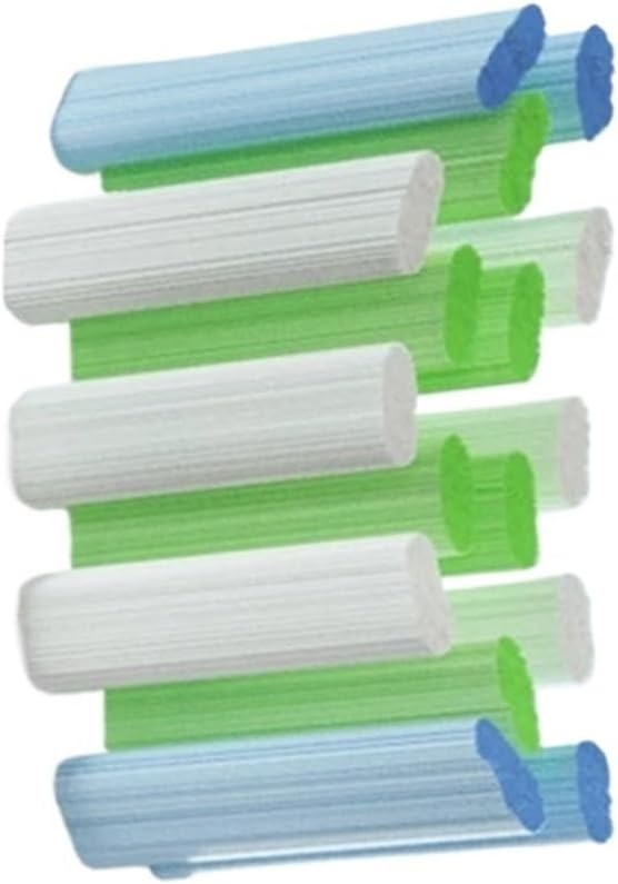 Gentle Brush Head Replacements Fit X10 Ultra Air2 F1 Series Daily Cleaning(5 Black)