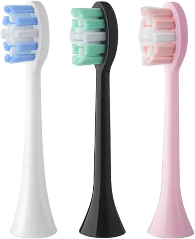Replacement Toothbrush Head Compatible for BOMIDI TX5 Electric Soft Bristles Nozzles(8PCS Pink)