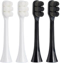 Toothbrush Brush Head Soft Bristle for Phil Soni HX3 HX6 HX9 Series HX3210 3211 6150 6500 6510 6530 9342 6730 9312 9372care IPS(FLP-R2-WH2BK2)