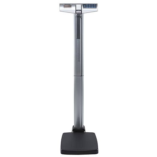 Health O Meter Digital Physician Scale with Height Rod 550 lbs / 250 kg Capacity