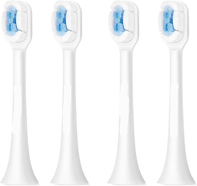 Compatible for SOOCAS Electric Toothbrush Heads Replacement X1 X3 X3U X5 Teeth Brush(2 Box White)