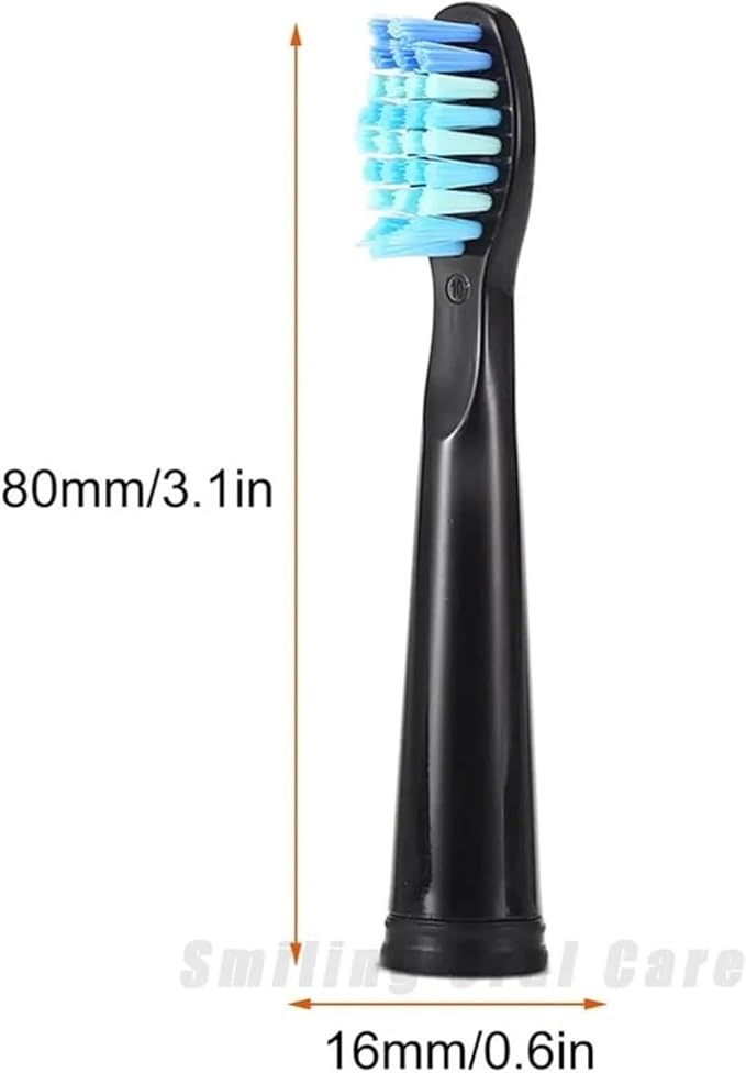 10/20PCS Electric Toothbrush HeadsCompatible for SEAGO SG899/SG507/SG610/SG659/SG917/E1/E2/E3 Vacuum Replacemen Brush Head(Pink)