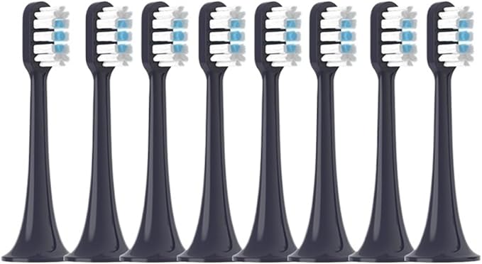 Replacement Brush Heads T700 Sonic Toothbrush Bristle(12 PCS White)