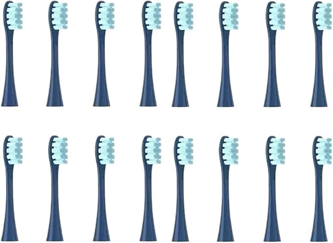 Replacement Brush Heads Compatible for X/X PRO/Air 2 /SE / Z1/ F1 Deep Cleaning Nozzles Soft Vacuum Bristle(16pcs Dark Blue)