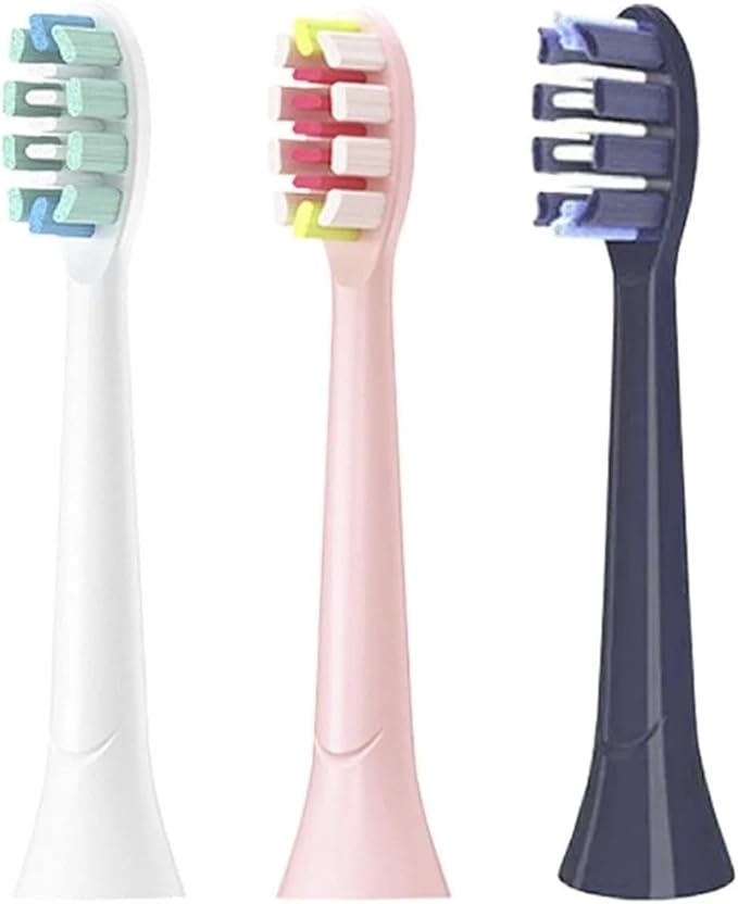 Replacement Toothbrush HeadsCompatible For Stoewer  M4 Sonic Electric Toothbrush Bristles Nozzles(8PCS WHITE)