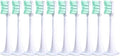 Brush HeadsCompatibility for Xiaomi Mijia T300/T500 10Pcs Replacement Toothbrush Nozzles(10pcsGreen)