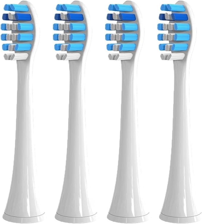 4-16Pcs Replacement Toothbrush Heads Plaque Defence Electric Head Brush(4pcs Blue)