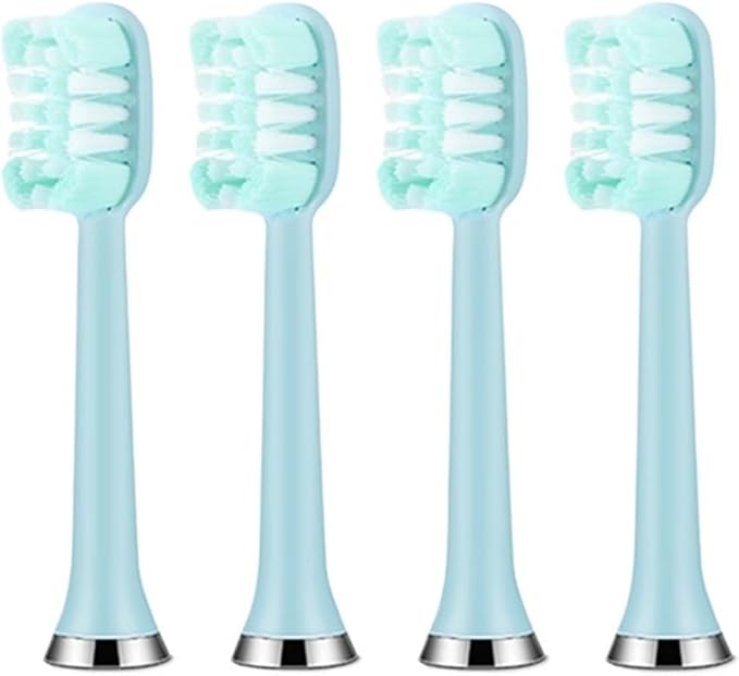 16pcs Electric Toothbrush Replacement HeadsCompatible for Teeth Soft Tooth Brush(Ivory)