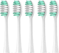 Electric Toothbrush Heads Compatible for Aquasonic Black Series/Series Pro/Vibe Series Unisex Replacement Nozzle(5PCS White)