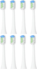 Compatible SNP1 Electric Toothbrush Replacement Brush Head SN-P1 Bright White(Silver)
