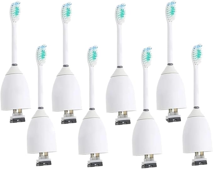 Replacement Toothbrush HeadsCompatible for HX7001 HX7022 HX-7002 HX7002 HX9500 HX9552 HX9553 HX9562(8 PCS)