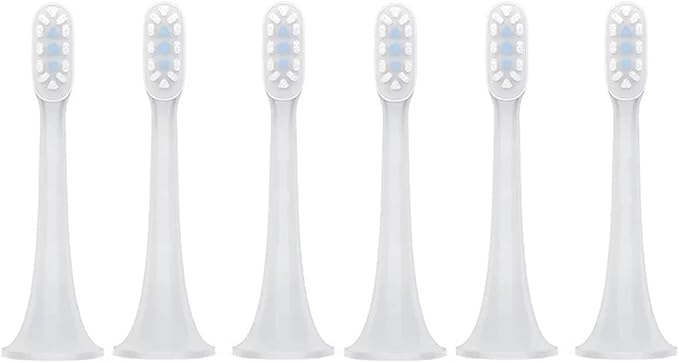 3/6PCS Compatible for Xiaomi MijiaT300 T500 Electric Toothbrush Head Replacement(6PCS Universal Heads)