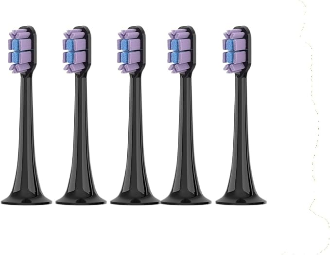 5/10PCS Replacement Brush Heads Compatible for Mes604 Sonic Electric Toothbrush Bristle with Caps Sealed Pack(5Pcs Adapts to T700)