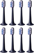 Compatible For Mijia Toothbrush Head T700 Sonic Electric Toothbrush Waterproof Soft Health Replacement Soft Bristles Brush Head(8 pcs)