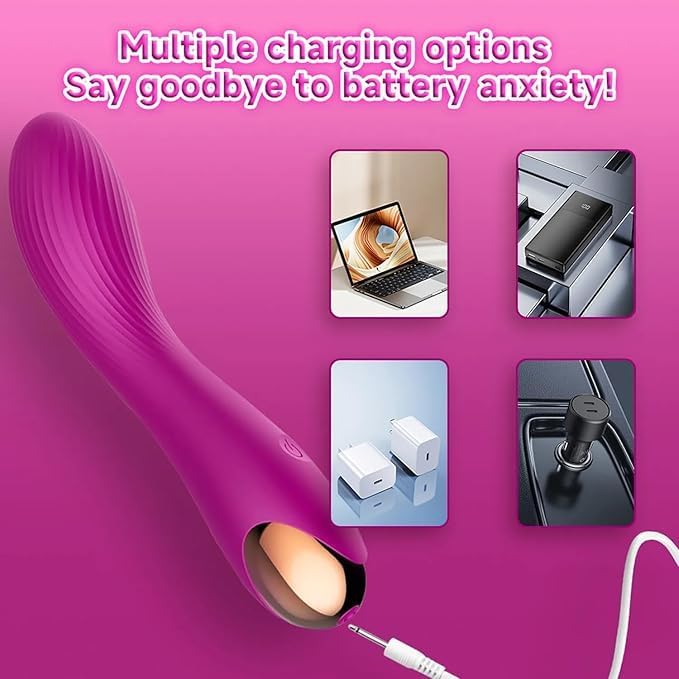 Travel Pocket 20 Modes Back Massager for Muscle RelaxationHandheld Electric Silicone Rechargeable Bullet Massage Tool OUL01023