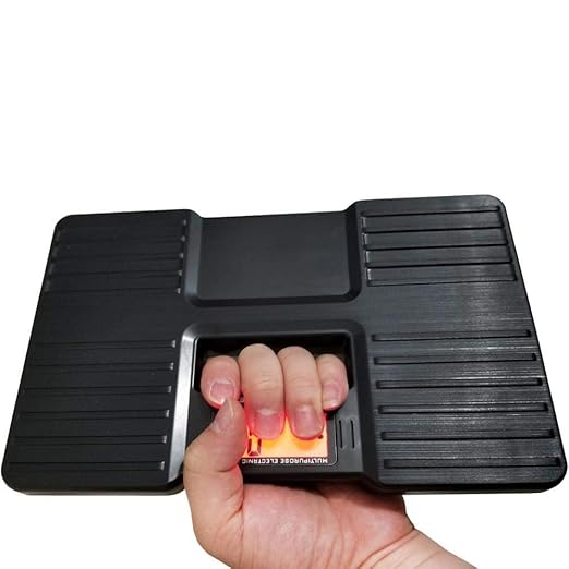 Weighing Scale Digital Scales Electronic Bathroom Scale Portable Body Health Weighing Balance 150Kg Black