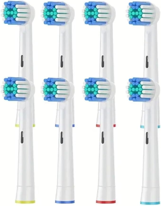 Electric Toothbrush Head Replacement Head - Compatible with Oral-B P2/4000/3757/d12/3766(8 pcs)