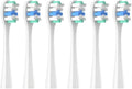 Toothbrushes Head SuitableCompatible for All Models of Usmile Brand Electric Independent Vacuum Packaging(6pcs AngularWhite)