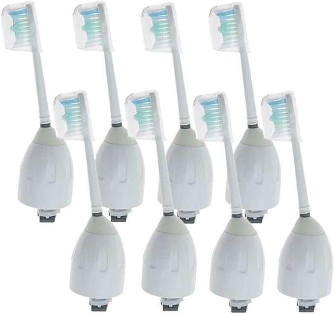 8pcs Brush HeadsCompatible for Philips Sonicare Toothbrush E-Series Essence HX9500 HX9552 HX5910 HX5300 7900 HX9800 HX9842