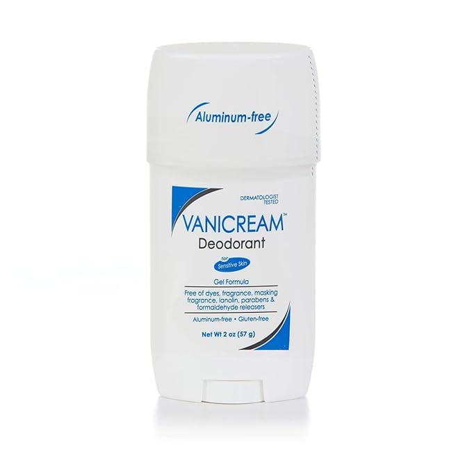 Vanicream Aluminum-Free Gel Deodorant - 2 oz - Unscented Formula for Sensitive Skin &amp Gentle Body Wash -12 fl oz - Formulated Without Common Irritants for Those with Sensitive Skin