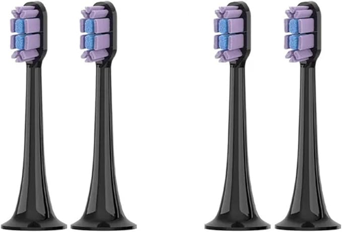 Compatible for Xiaomi Mijia Sonic Electric Toothbrush T700 Head High-Density Brush Teethbrush Replacement Heads(4pcs)