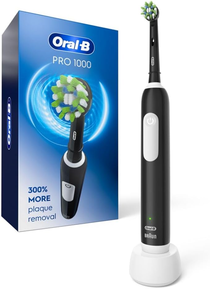 Oral-B Pro 1000 Rechargeable Electric Toothbrush Black