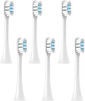Compatible for HX6011 6013 6014 6021 6030 6053 6063 6064 6073 6100 6220 6212 6312 Toothbrush Heads(6pcs)