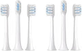 Compatible for Xiaomi T301 T302 Sonic Smart Electric Toothbrush Head Brush Spare Pack Replacement Parts(6 pcs White)