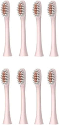 Replacement Toothbrush Heads ForCompatible for X.Q.M. X-3 X-2 Sonic Electric Soft Bristle(8pcs Pink)