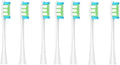 Compatible for Oclean 7pcs Replacement Heads Brush Flow/X/X PRO/ Z1/ F1/ One/Toothbrush Vacuum Bristle(Silver)