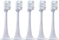 5 PCS Replacement Toothbrush Heads ForCompatible for Xiaomi T300 T500 Sonic Electric Teeth Brush Soft Teethbrush Nozzles(5 White Soft)