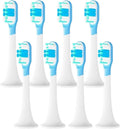 Replacement Toothbrush Heads Compatible for Xiaomi T300 T500 Electric Teeth Brush Teethbrush(8 BJ Green)