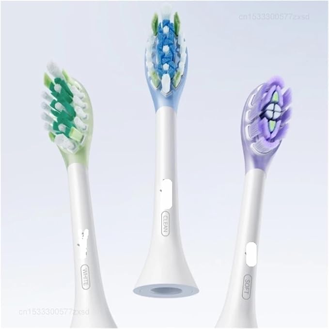 Compatible for Xiaomi Mijia Replacement Brush Head for MES610 MES609 MES613 MES611 Sweep Vibration Electric Toothbrush(Green)